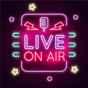 Live on air